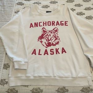 Retro brand Free People sweatshirt. Sz M.